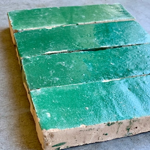 Genuine Bejmat tiles from Morocco 14 x 4.5cm