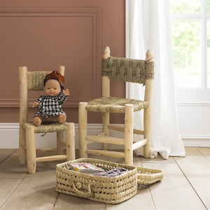 Small wooden chair for child handmade