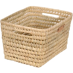 Panier de rangement en feuilles de palmier, Panière en osier image 6