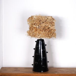 Froufrou raffia lampshade image 2