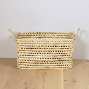 Palm leaf storage basket 60cm