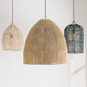 Raffia suspension 60cm - Ball