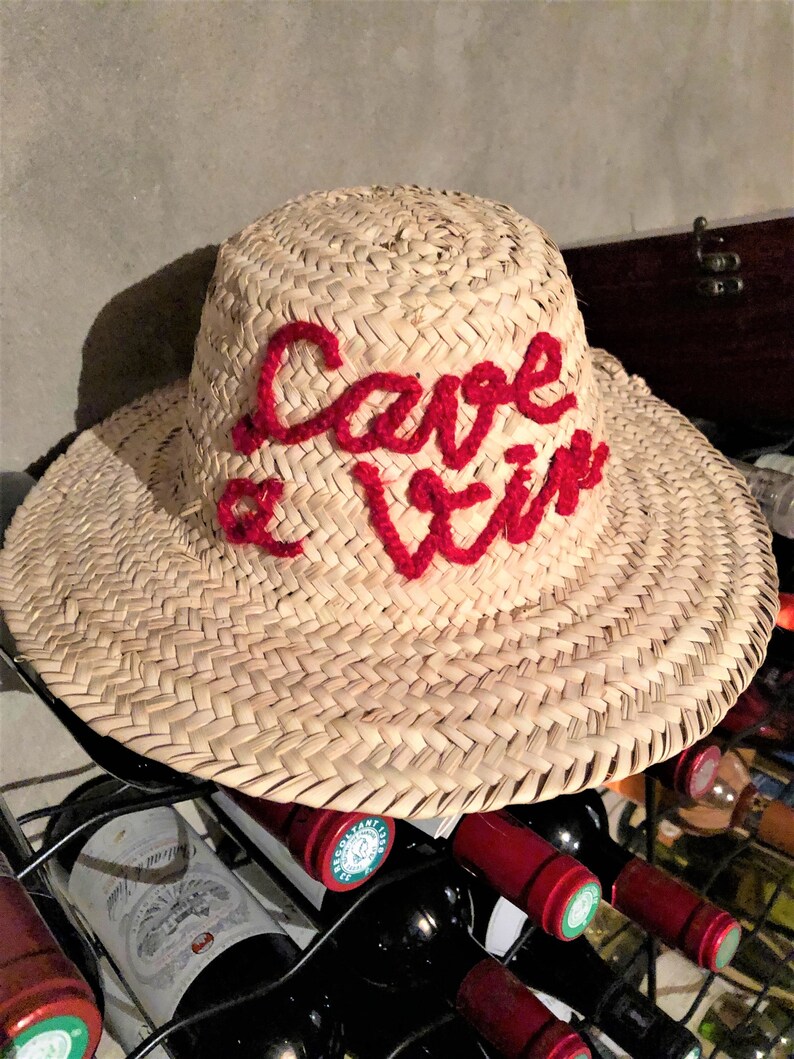 chapeau de paille personnalisé petite quantité