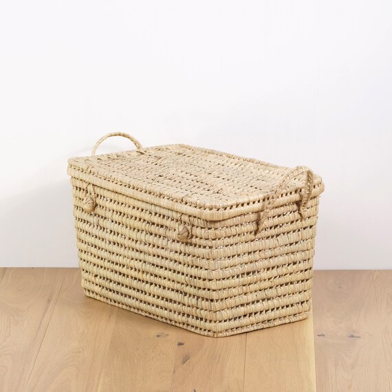 toy trunk Wicker storage chest wicker toy chest rattan toy basket