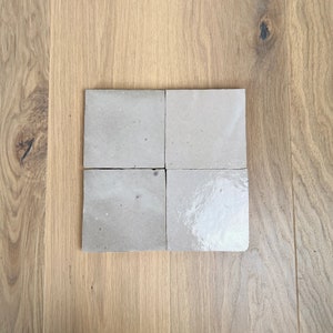Äkta marockansk zellige - Beige