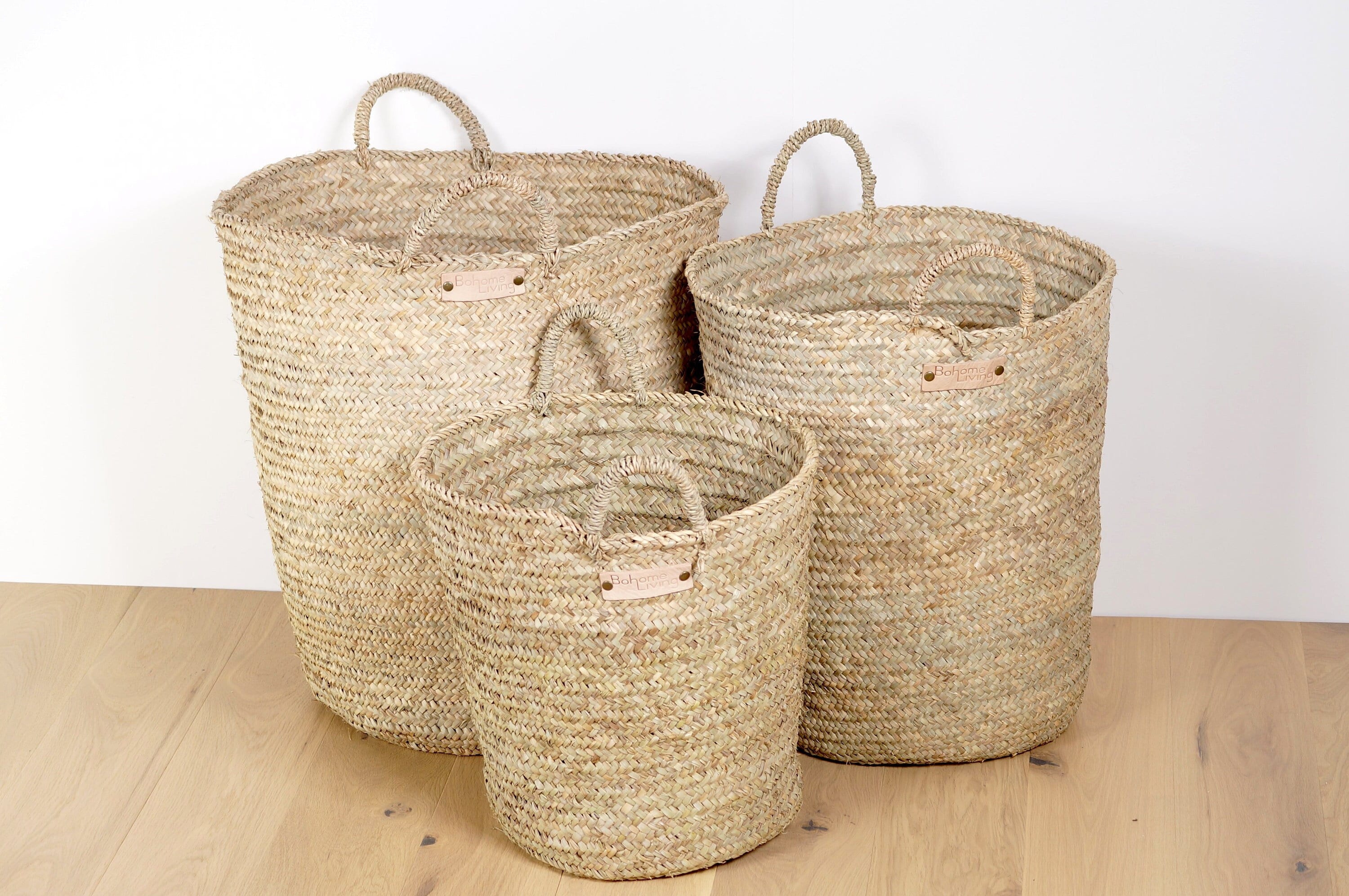 Wicker Laundry Basket With Handles Etsy