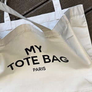 TOTE BAG / Paris / Canvas / Shopper / Strand & City Bild 6