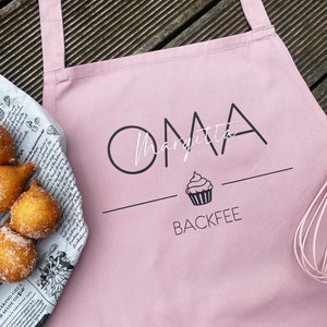 Tablier personnalisé / Tablier de pâtisserie / Tablier de cuisine / Tablier de barbecue / De nombreuses couleurs / Motif souhaité / Grand-mère et grand-père / Pâtisserie de Noël