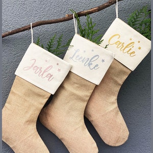Stivali di Babbo Natale personalizzati / Babbo Natale / Calza di Babbo Natale / Molti colori!!! /Natale/Natale/Calza/Molti colori