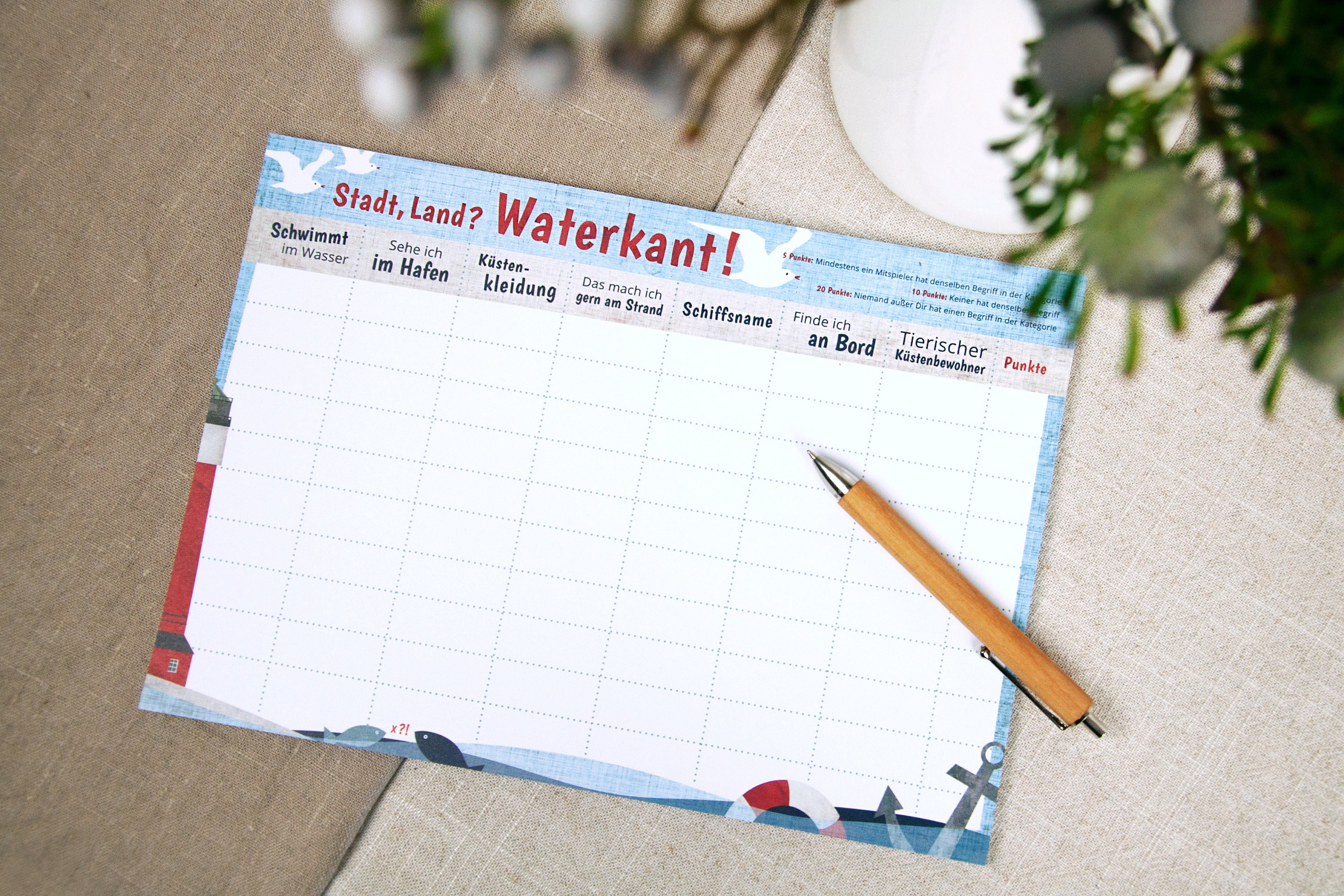 Stadt land fluss punkte