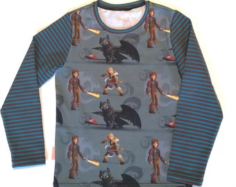 Kindershirt Dragons Gr. 92-146