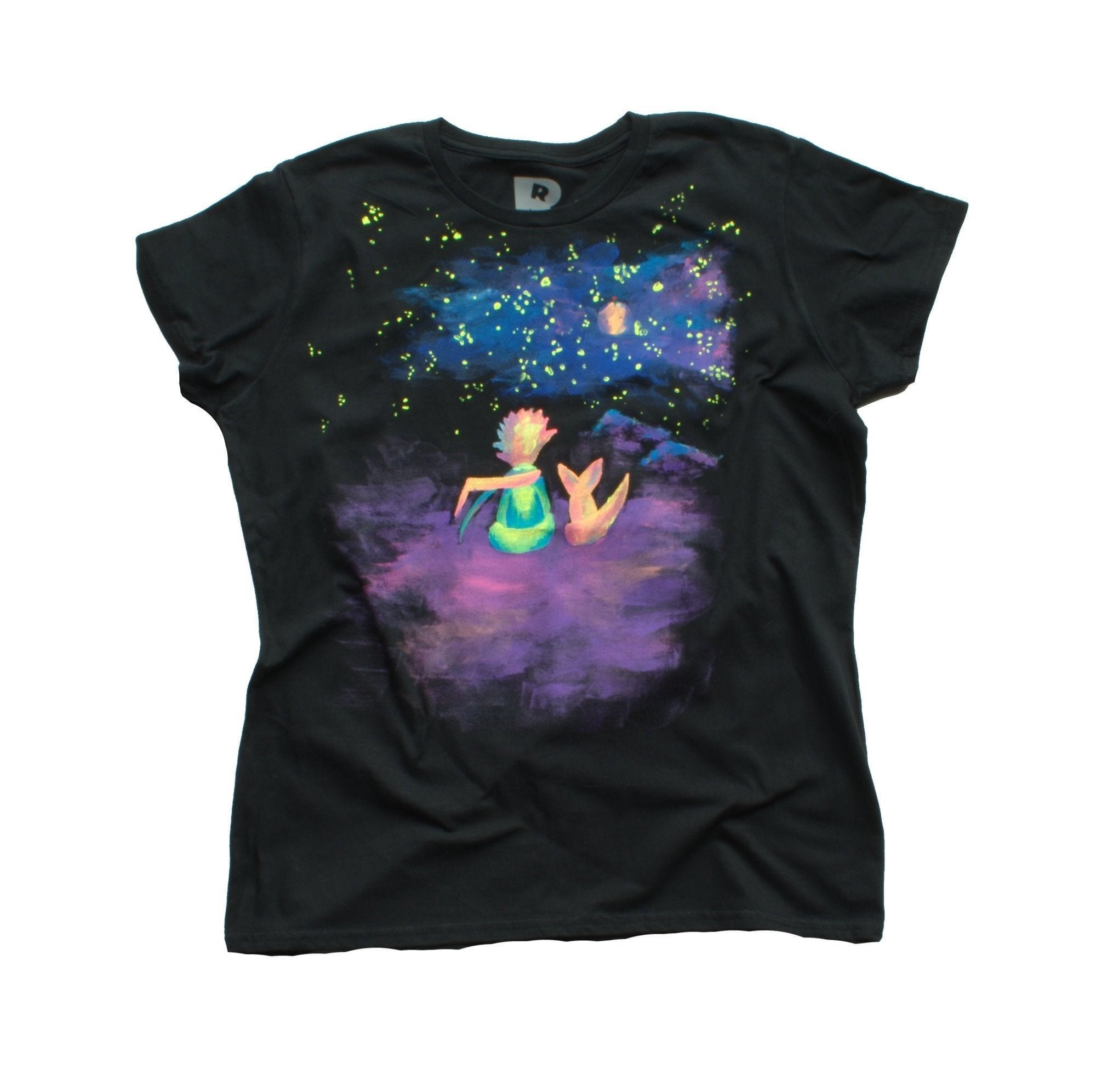 The Little Prince and Fox Shirt Hand 