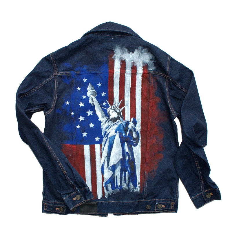 custom jean jacket mens