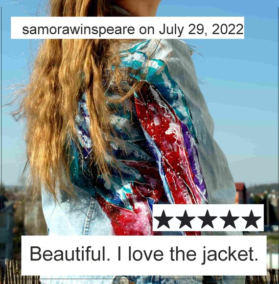 Best friend blue shop jean jacket