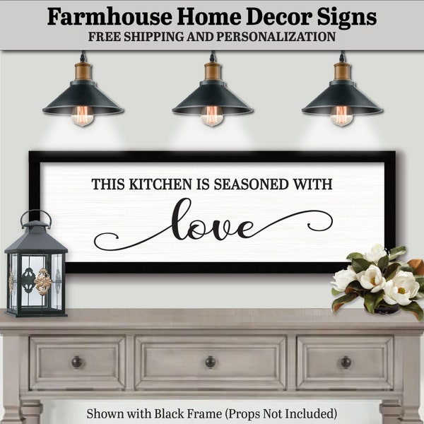 Farmhouse Kitchen Wall Decor Etsy