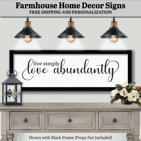 Live Simply Art - Etsy