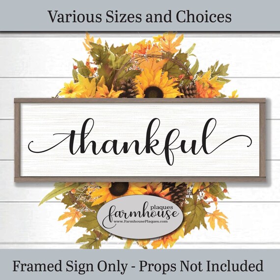 thanksgiving decor thankful wall decor home decor wall decor thankful wall art thankful sign farmhouse decor fall decor mantel decor