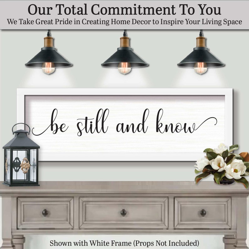 We take great pride in creating home decor to inspire your living space. Be Still And Know, Custom Farm Sign, Handwriting Gift Art, Farmhouse Home Decor, Prayer Plaque Framed, Inspirational Quotes, Inspirational
