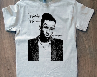 Bobby Brown My Perogative Schablonenkunst T-Shirt