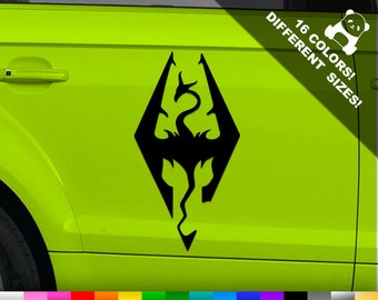 skyrim decal etsy