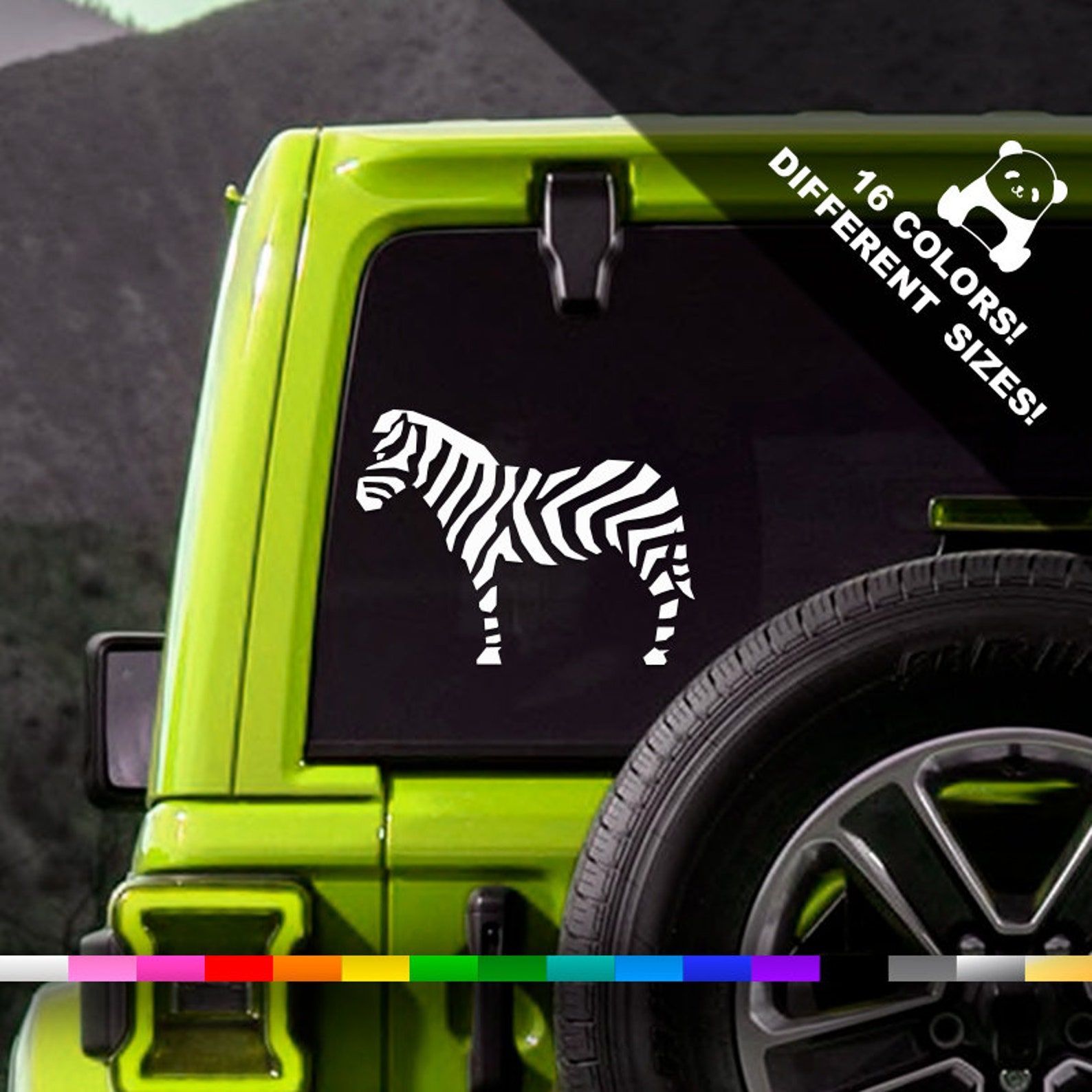 Zebra Safari Africa Car Laptop Vinyl Decal Sticker Etsy