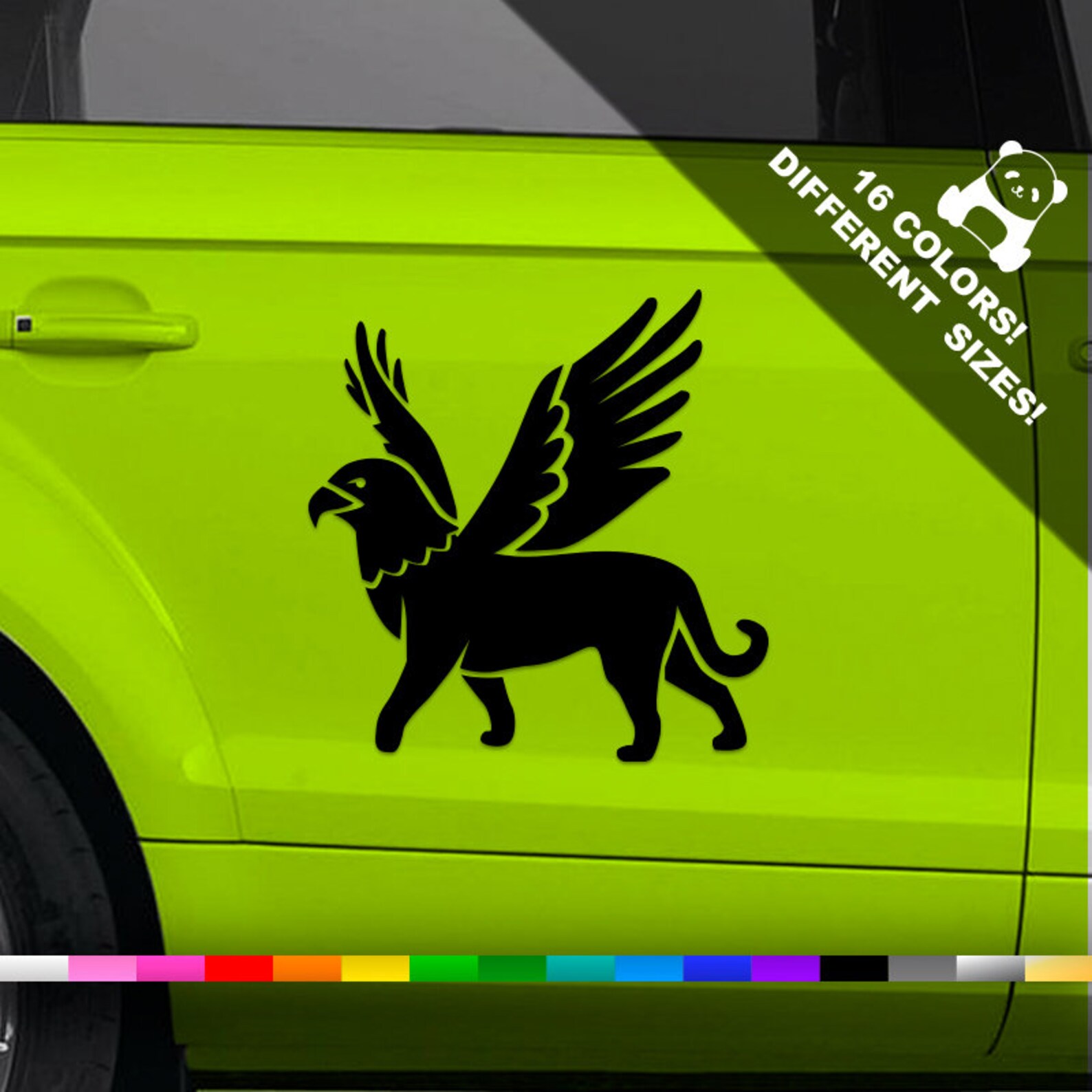 Griffin Car Vinyl Decal Gryphon Truck Or Bumper Sticker Etsy
