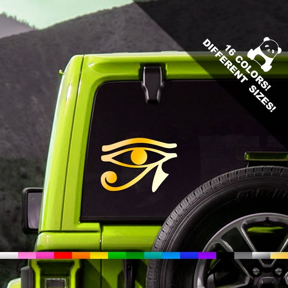 Eye of Horus Ra Ancient Egyptian Vinyl Decal Car Wall Window Sticker CHOOSE SIZE