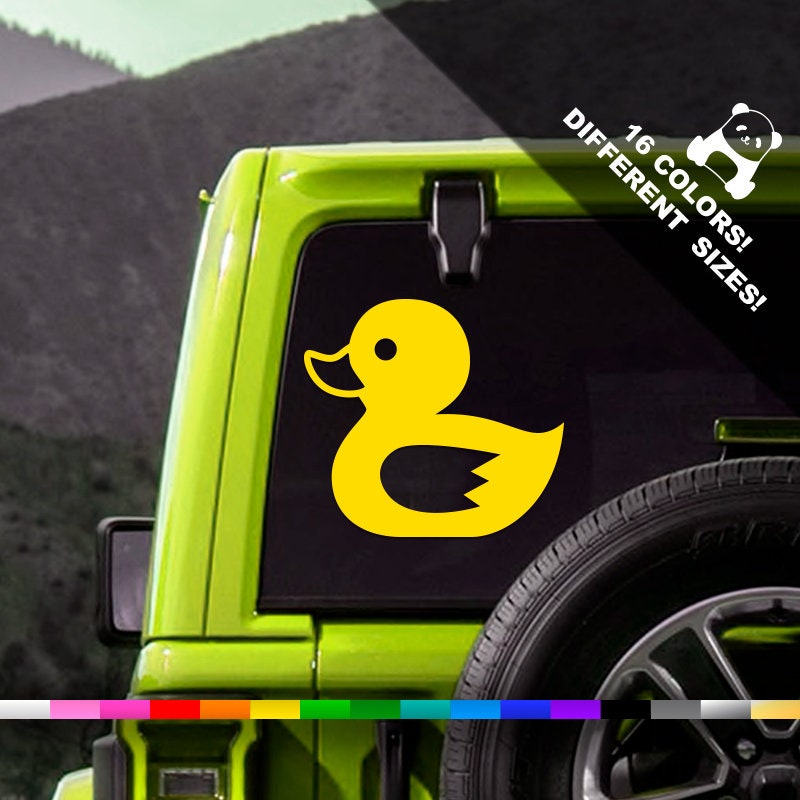 2 FLOATING DUCKS Decals Stickers Bogo for Car Truck Bumper Window Jeep Rv Laptop