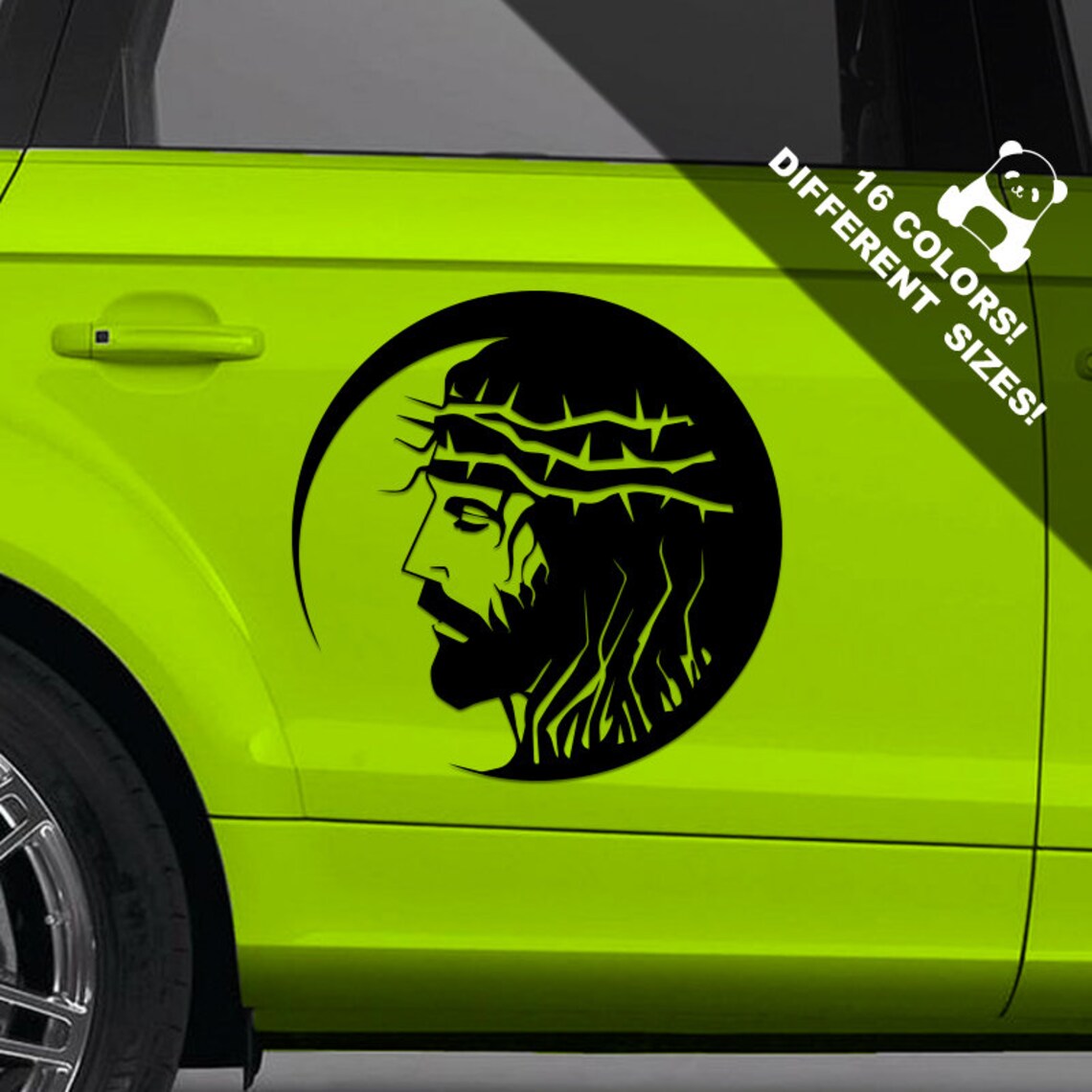 Jesus Christian Car Laptop Macbook Vinyl Decal Sticker Etsy