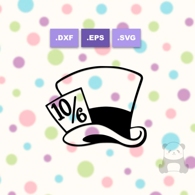 Download Mad Hatter Scrapbooking Cutting Files Cheshire Cat Eps Svg | Etsy