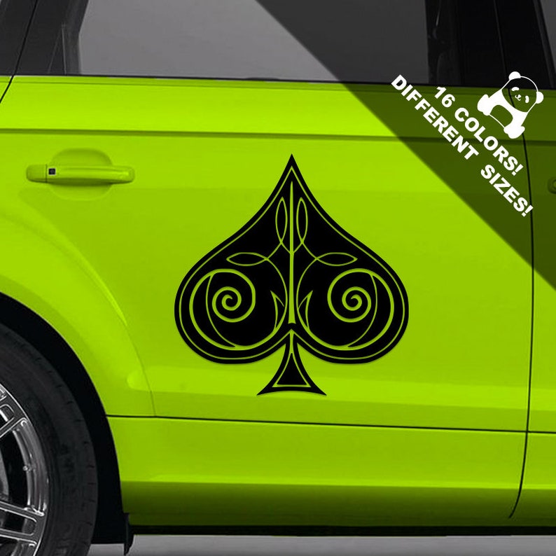 50 OFF Ace Of Spades Car Decal Ace Spades Window Or Etsy