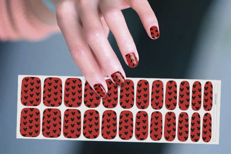 Mickey & Minnie Birthday Nail Wraps image 7