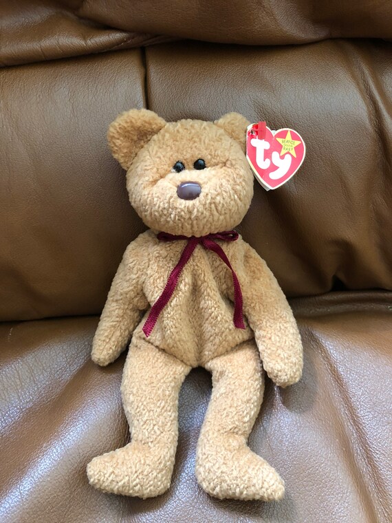 beanie baby curly 1996