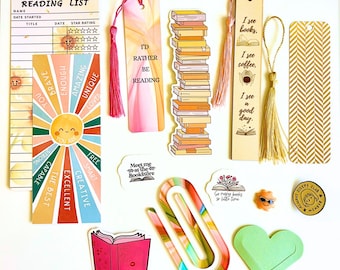 Bookmark Bundle - A Little Sunshyn - Bookmark Gift Set - Great for Book Club - Free Shipping