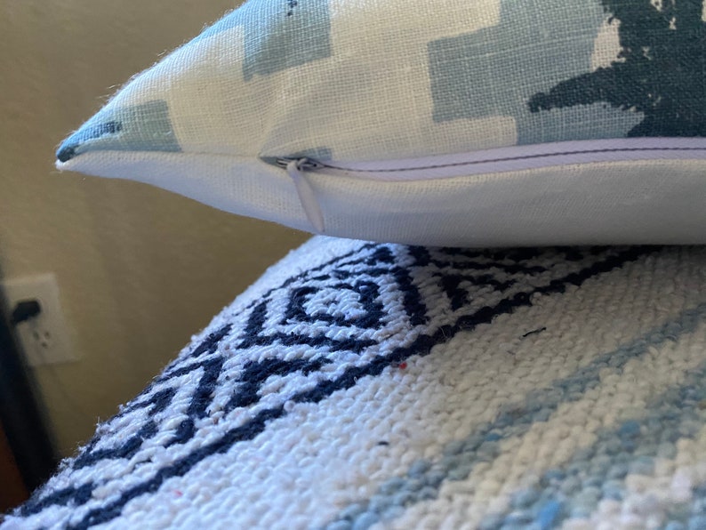 Peter Dunham Textiles Starburst in BlueBlue Pillow Peter Dunham SPillow Designer Throw Pillow