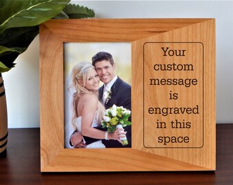 engraved picture frames