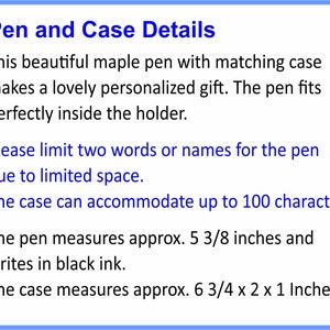 Wedding Officiant Gift Gifts for Pastor Personalized Wooden Pen image 4