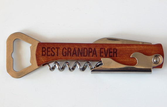 BOTTLE OPENER SPANNER BLACK CAST IRON BNIP GIFT FATHERS DAY DAD TOOL GRANDAD 