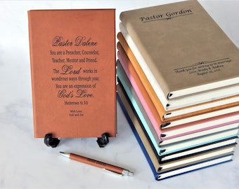Personalized Pastor Journal: Custom Minister Notebook