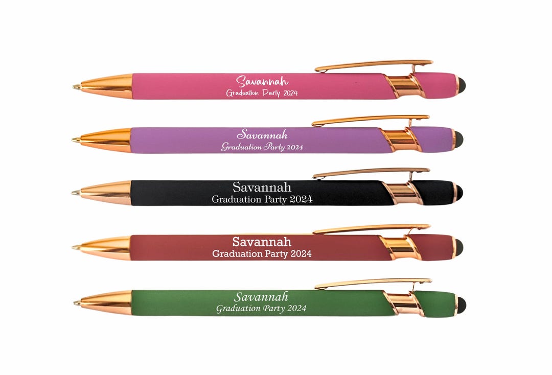 Custom Pens | Personalized Business Gifts | Graduation Bulk Engraved ...