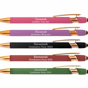 Stylos personnalisés | Cadeaux d'affaires personnalisés | Stylo gravé en vrac pour l'obtention du diplôme | Stylos à bille promotionnels | Cadeaux de Noël pour les employés de l'entreprise