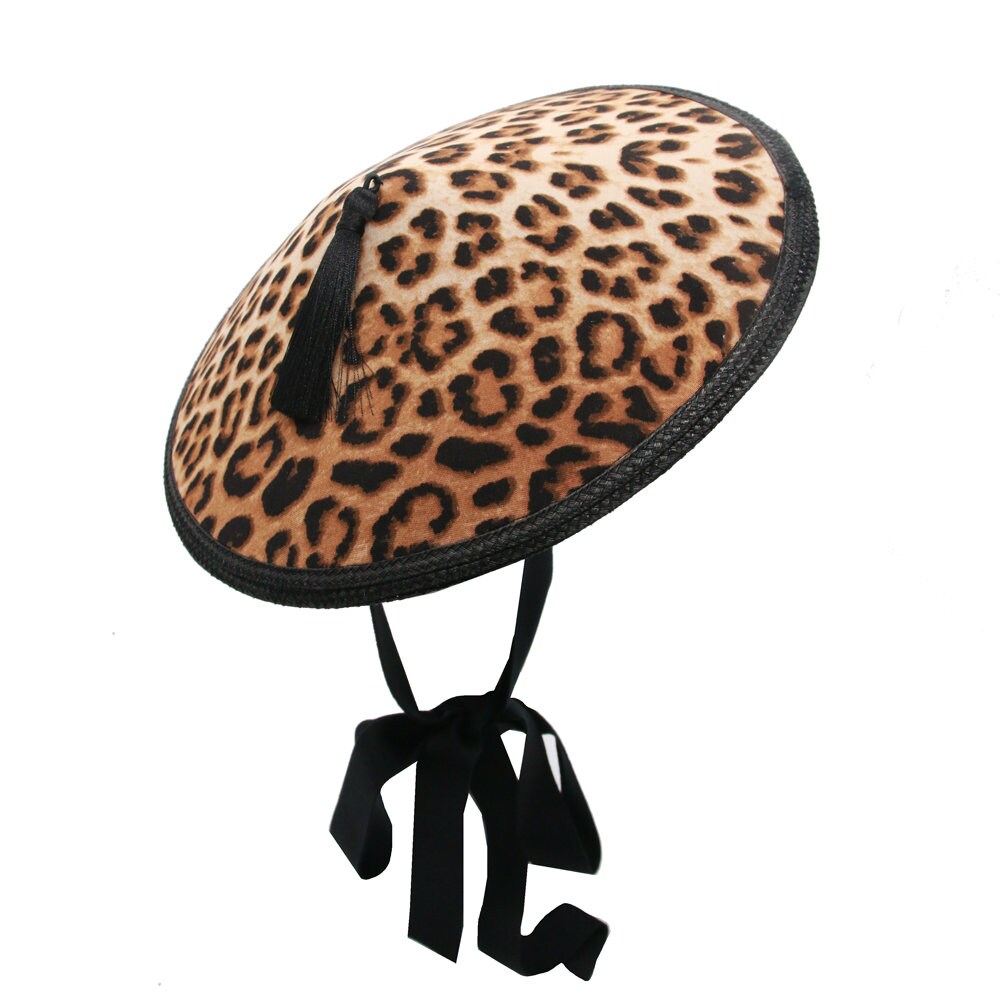 帽子 \"Paesaggio Della Toscana\" Leopard Hat Paesaggio Della Toscana Leopard Hat 帽子