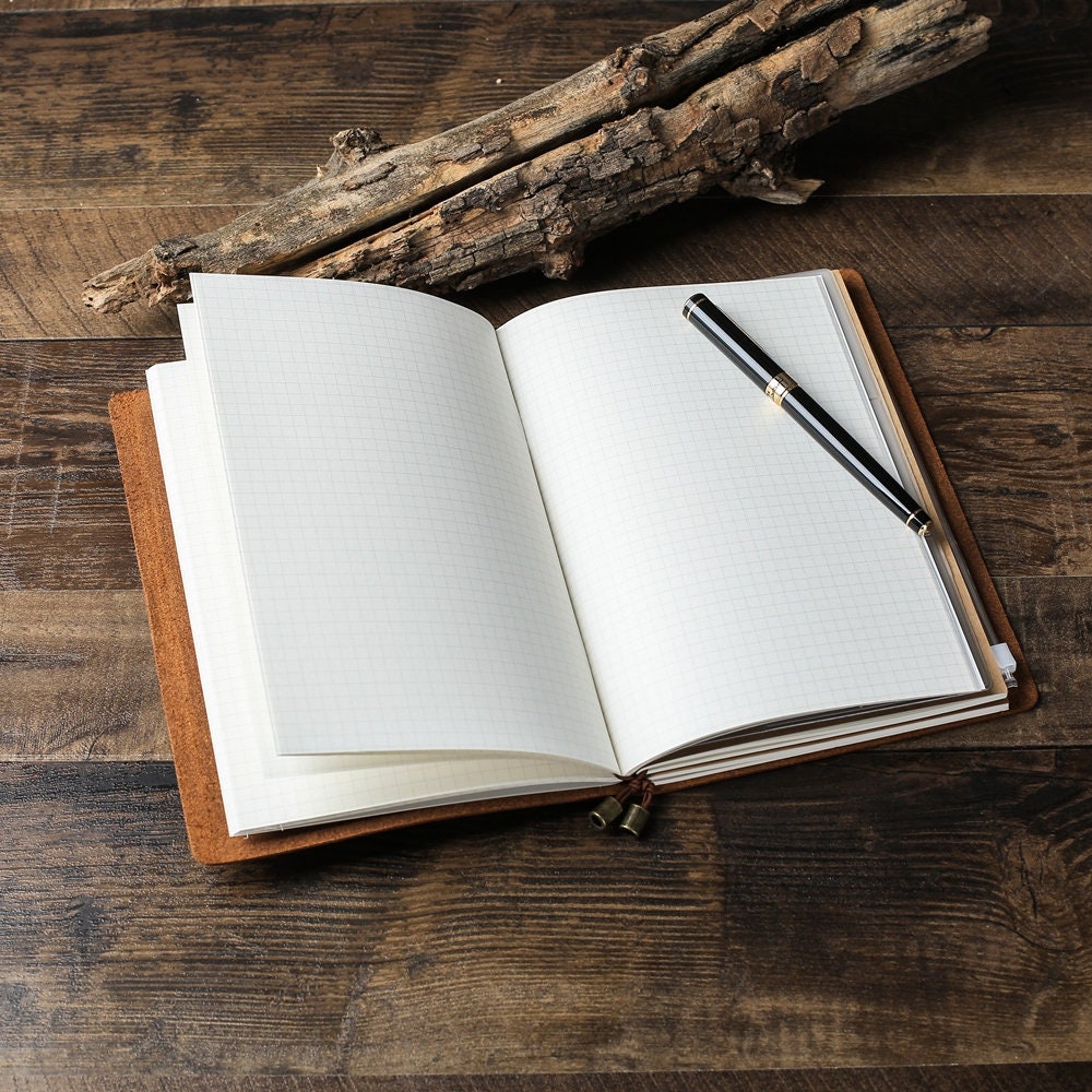 Personalized Leather Journal Notebook, Vintage Rustic Leather ...