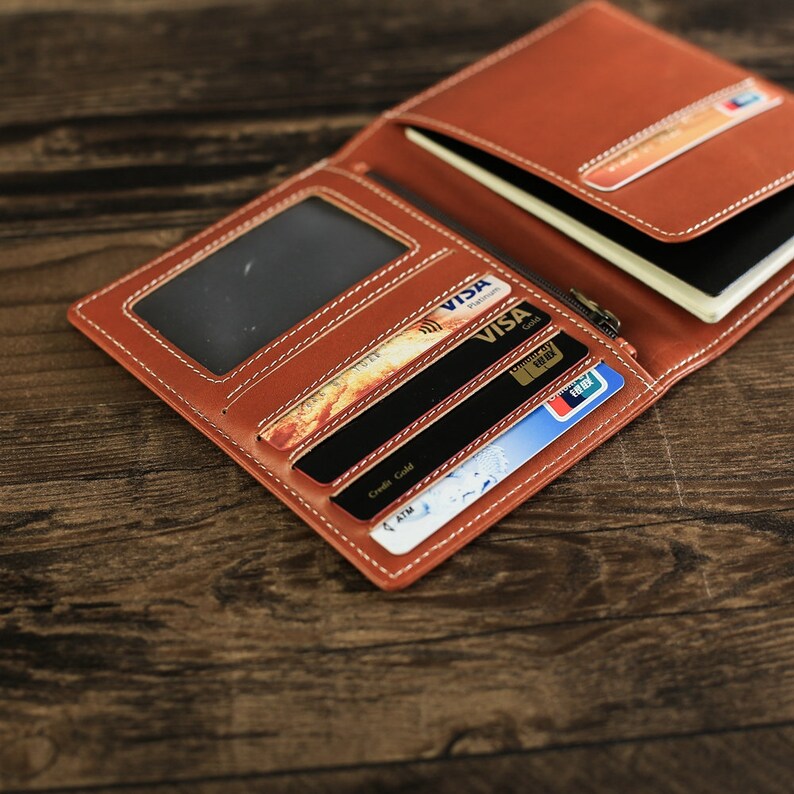 Handmade Leather Passport Cover Personalized Leather Passport Etsy