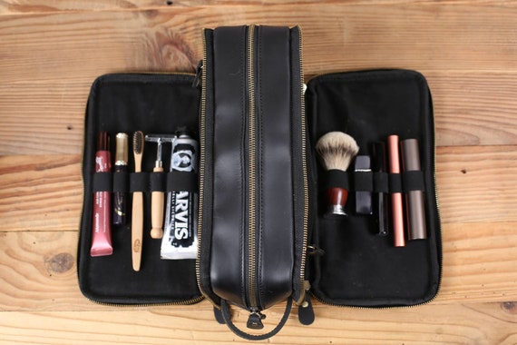 Groomsmen Gifts Waterproof Leather Toiletry Bag Personalized Leather Dopp Kit Men Shaving Kit Bridesmaid Gift Birthday Gift Father Gift Etsy