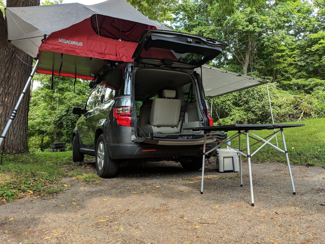 Honda element tent attachment top
