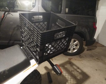 Yamaha TW200 Bolt on Milk Crate Adapters (Crate Not Included)