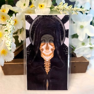Santa Muerte Gebetskarte