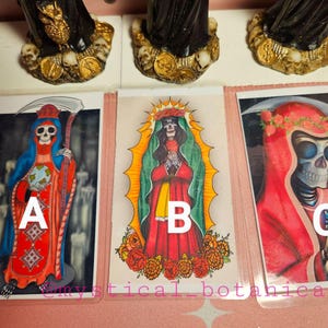 Santa Muerte Prayer Cards English