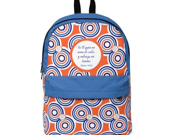 Orange Backpack streng